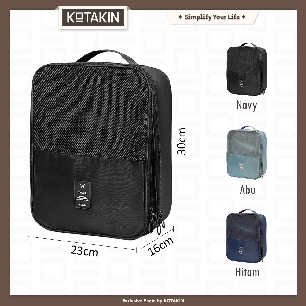 Tas Travel Penyimpanan Sepatu Sandal
